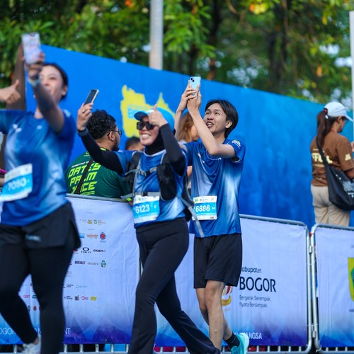 Race photo from BOGORUN 2026