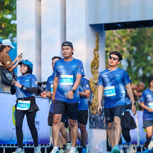 Race photo from BOGORUN 2026