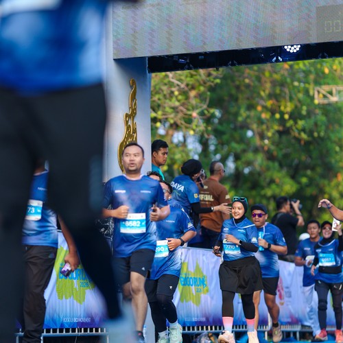 Race photo from BOGORUN 2026