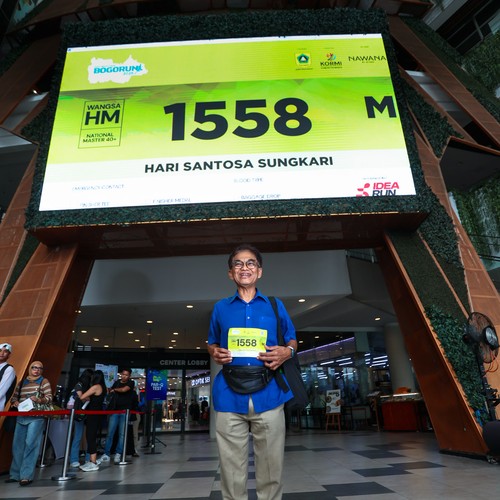 Race photo from BOGORUN 2026