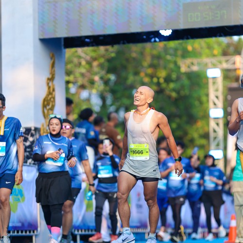 Race photo from BOGORUN 2026