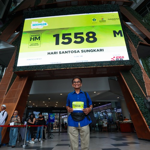 Race photo from BOGORUN 2026