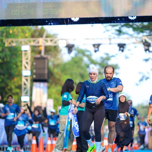 Race photo from BOGORUN 2026