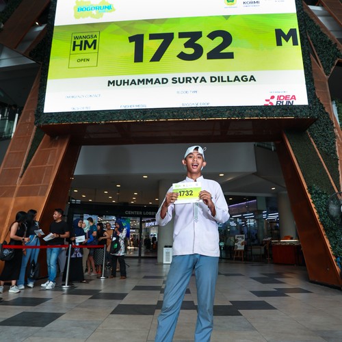 Race photo from BOGORUN 2026