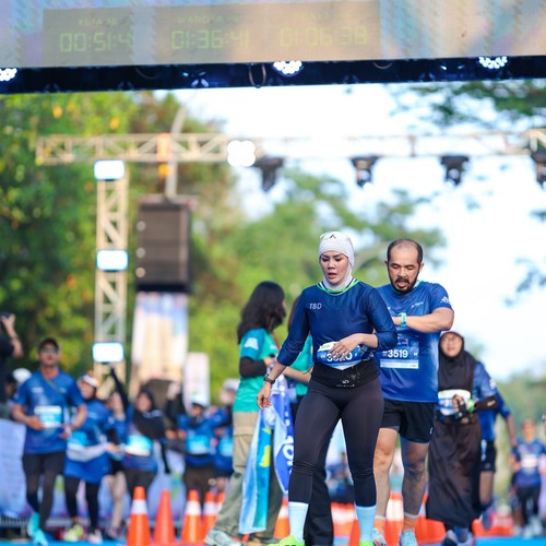 Race photo from BOGORUN 2026