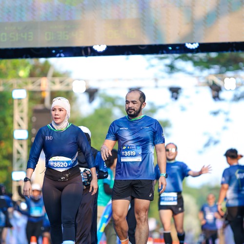 Race photo from BOGORUN 2026