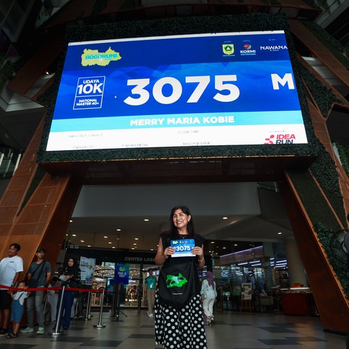 Race photo from BOGORUN 2026
