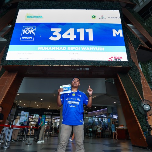 Race photo from BOGORUN 2026