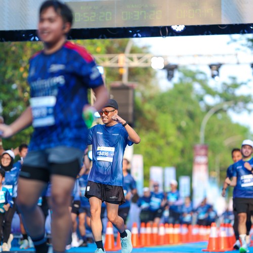 Race photo from BOGORUN 2026