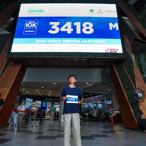 Race photo from BOGORUN 2026