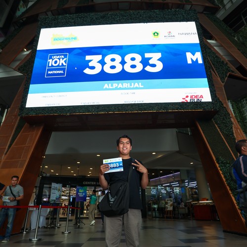 Race photo from BOGORUN 2026