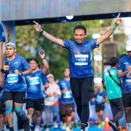 Race photo from BOGORUN 2026