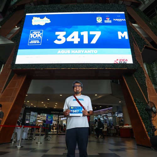 Race photo from BOGORUN 2026