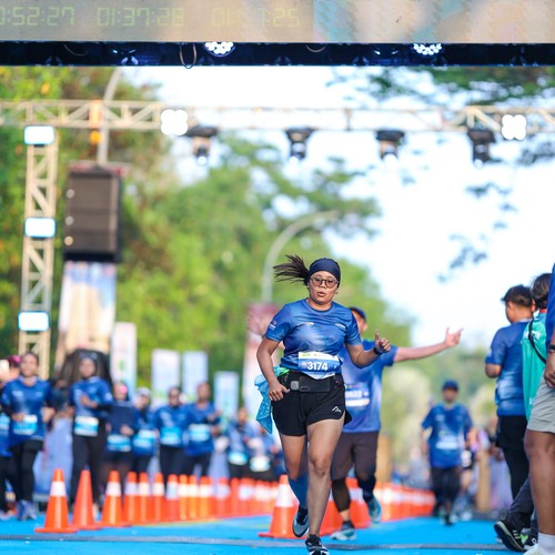 Race photo from BOGORUN 2026