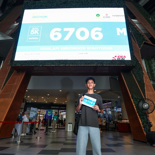 Race photo from BOGORUN 2026