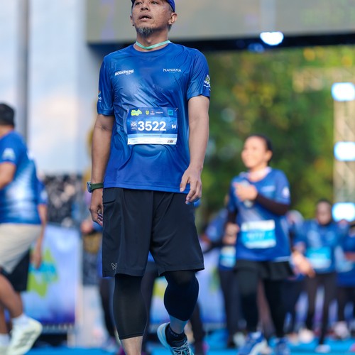 Race photo from BOGORUN 2026
