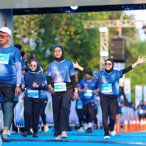 Race photo from BOGORUN 2026