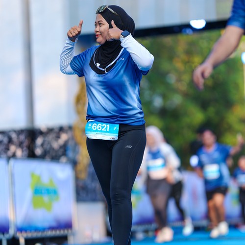 Race photo from BOGORUN 2026
