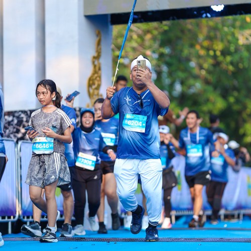 Race photo from BOGORUN 2026