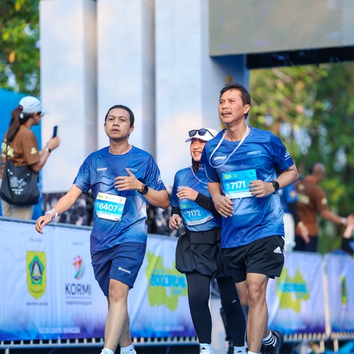Race photo from BOGORUN 2026