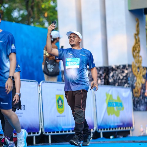 Race photo from BOGORUN 2026