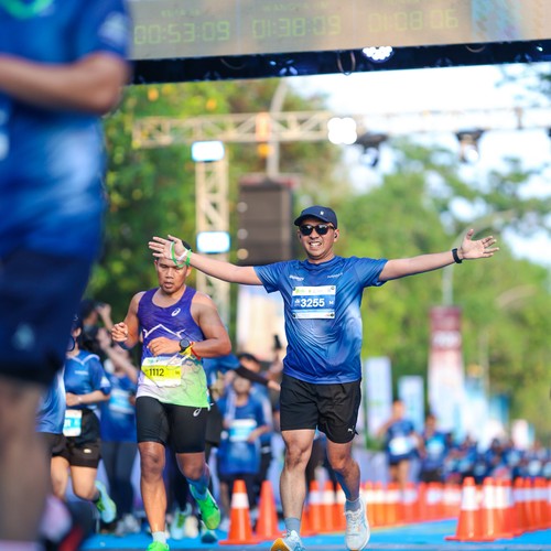 Race photo from BOGORUN 2026