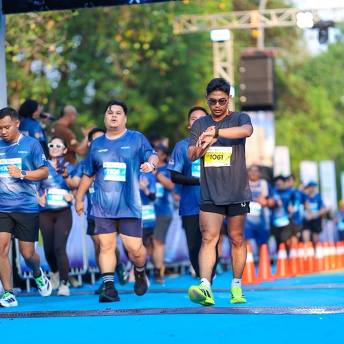 Race photo from BOGORUN 2026
