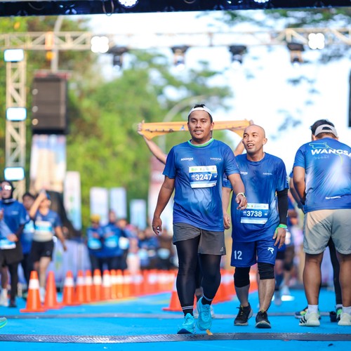 Race photo from BOGORUN 2026