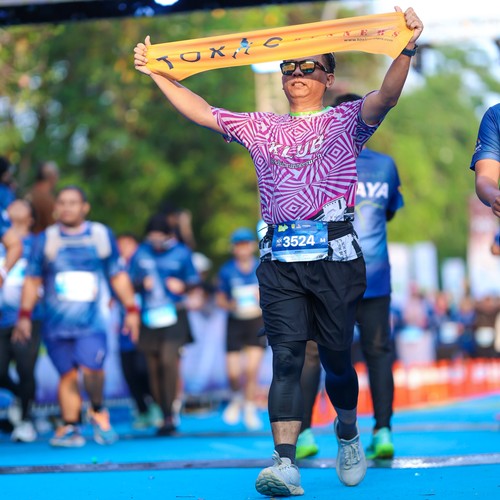 Race photo from BOGORUN 2026