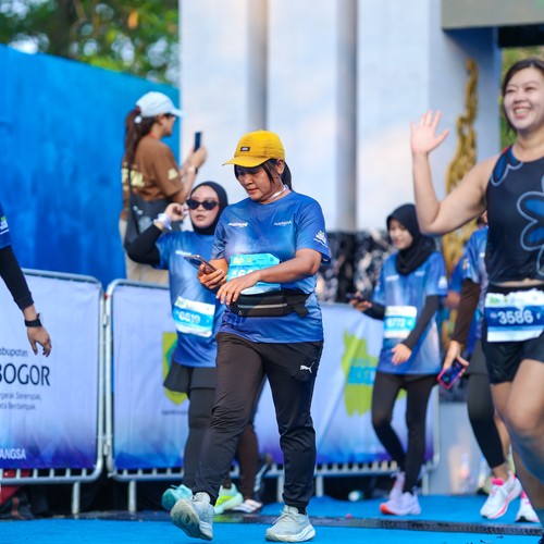 Race photo from BOGORUN 2026