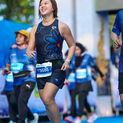 Race photo from BOGORUN 2026