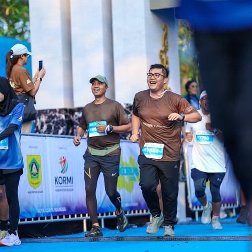 Race photo from BOGORUN 2026