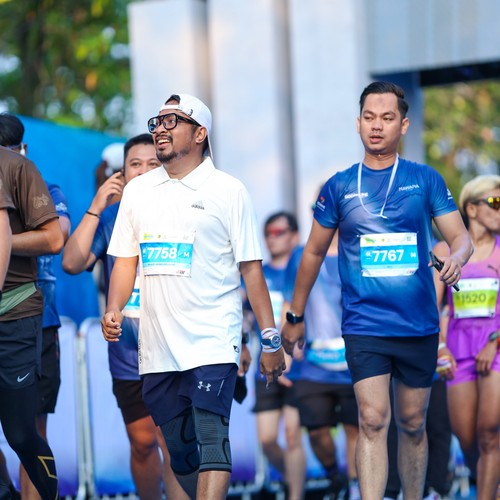 Race photo from BOGORUN 2026