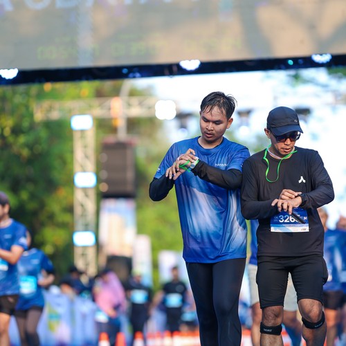 Race photo from BOGORUN 2026