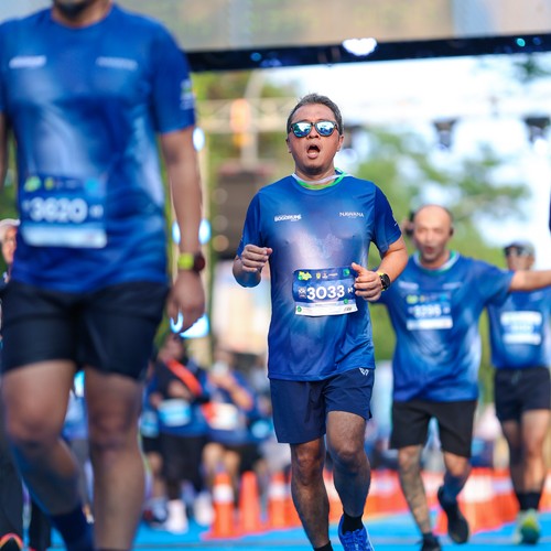 Race photo from BOGORUN 2026