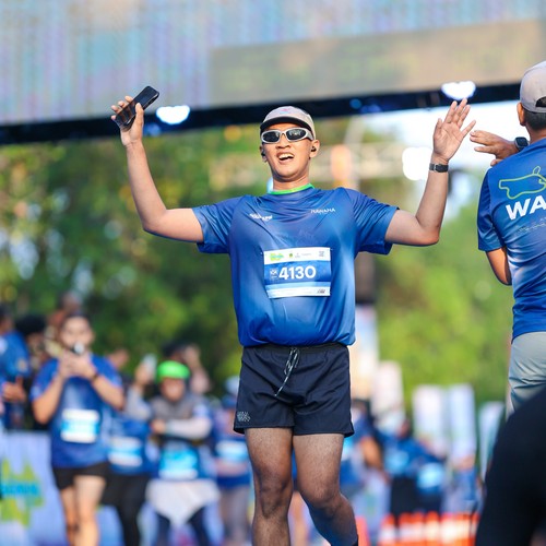 Race photo from BOGORUN 2026