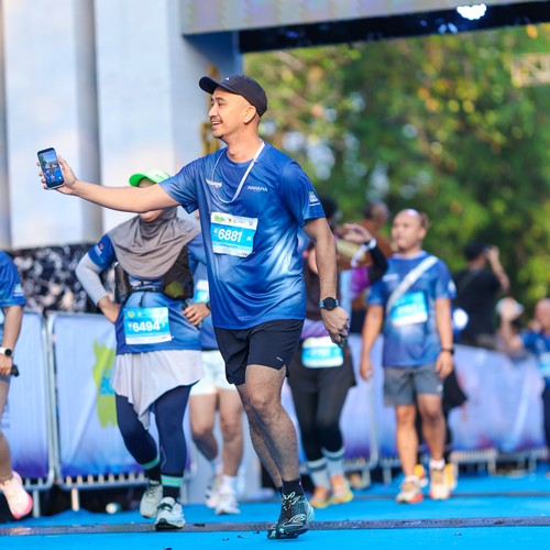 Race photo from BOGORUN 2026