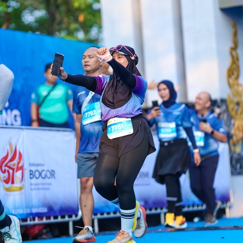 Race photo from BOGORUN 2026