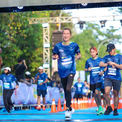 Race photo from BOGORUN 2026