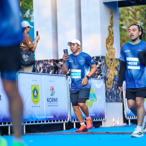 Race photo from BOGORUN 2026