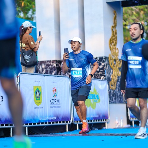 Race photo from BOGORUN 2026