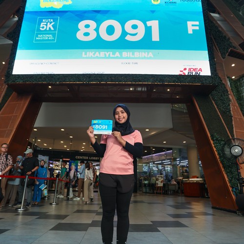 Race photo from BOGORUN 2026