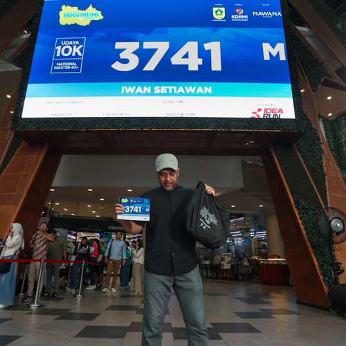 Race photo from BOGORUN 2026