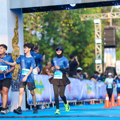 Race photo from BOGORUN 2026