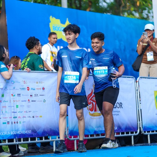 Race photo from BOGORUN 2026