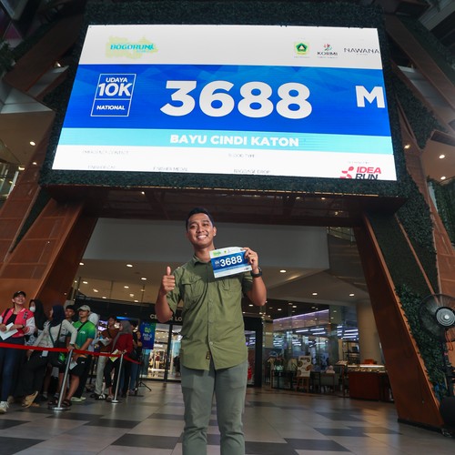 Race photo from BOGORUN 2026