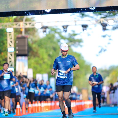 Race photo from BOGORUN 2026