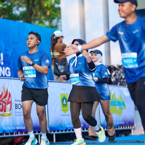 Race photo from BOGORUN 2026