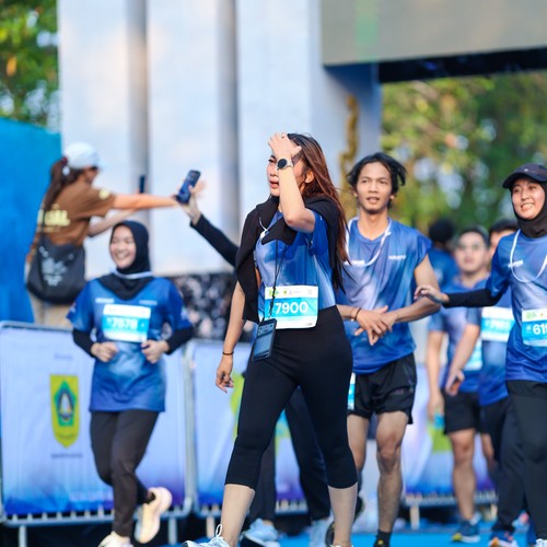 Race photo from BOGORUN 2026