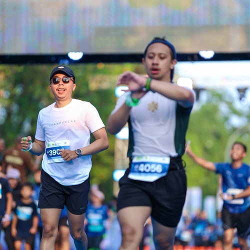 Race photo from BOGORUN 2026